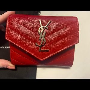 Saint Laurent tri fold wallet